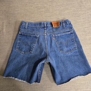 Vintage Levis 40509-0215 Orange Tab jorts cuf‎ off shorts mens 36